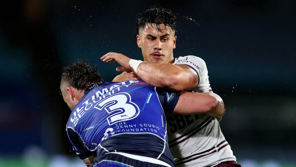 The Raiders are hoping to lure Manly playmaker Kaeo Weekes to Canberra. Picture Getty Images