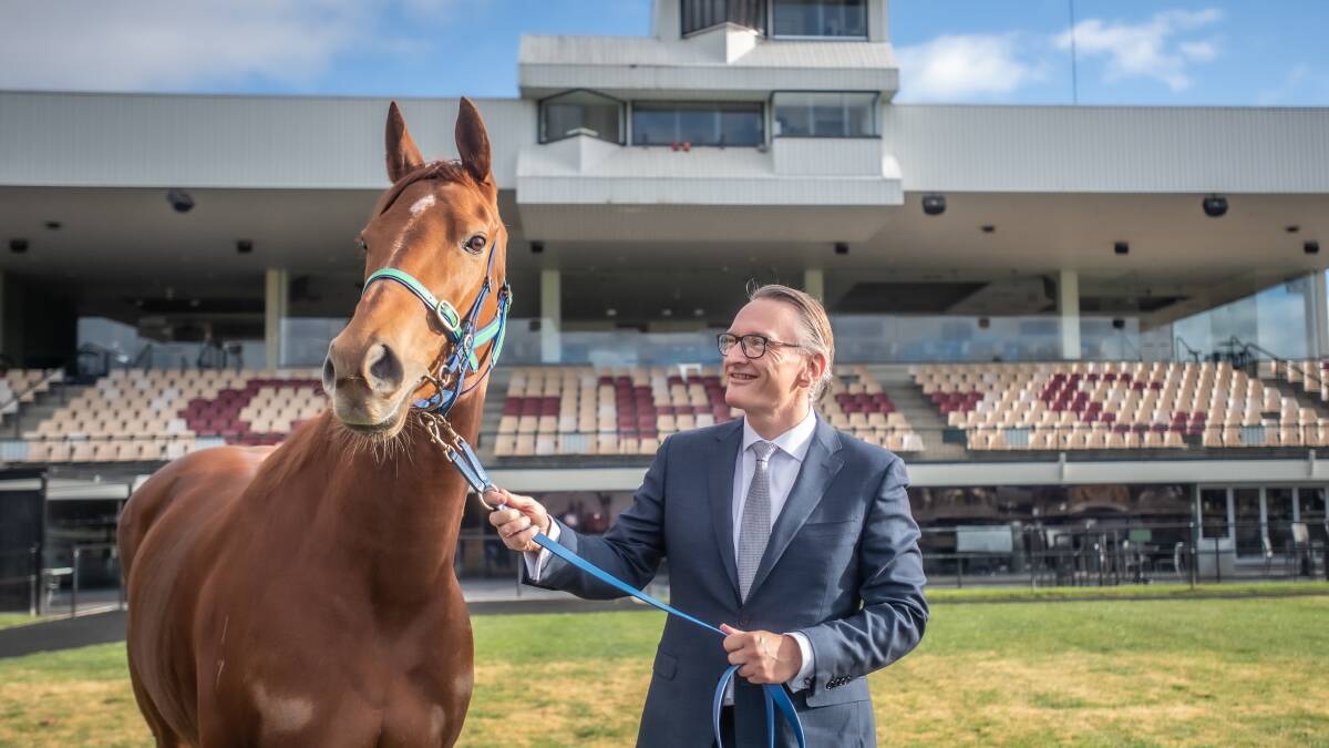 Canberra Racing CEO Darren Pearce hopes their redevelopment will be approved in the coming months. Picture by Karleen Minney