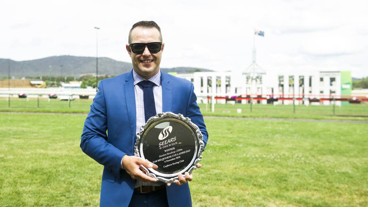 Former Canberra trainer Luke Pepper's Opal Ridge is the $2.60 favourite. Picture by Dion Georgopoulos