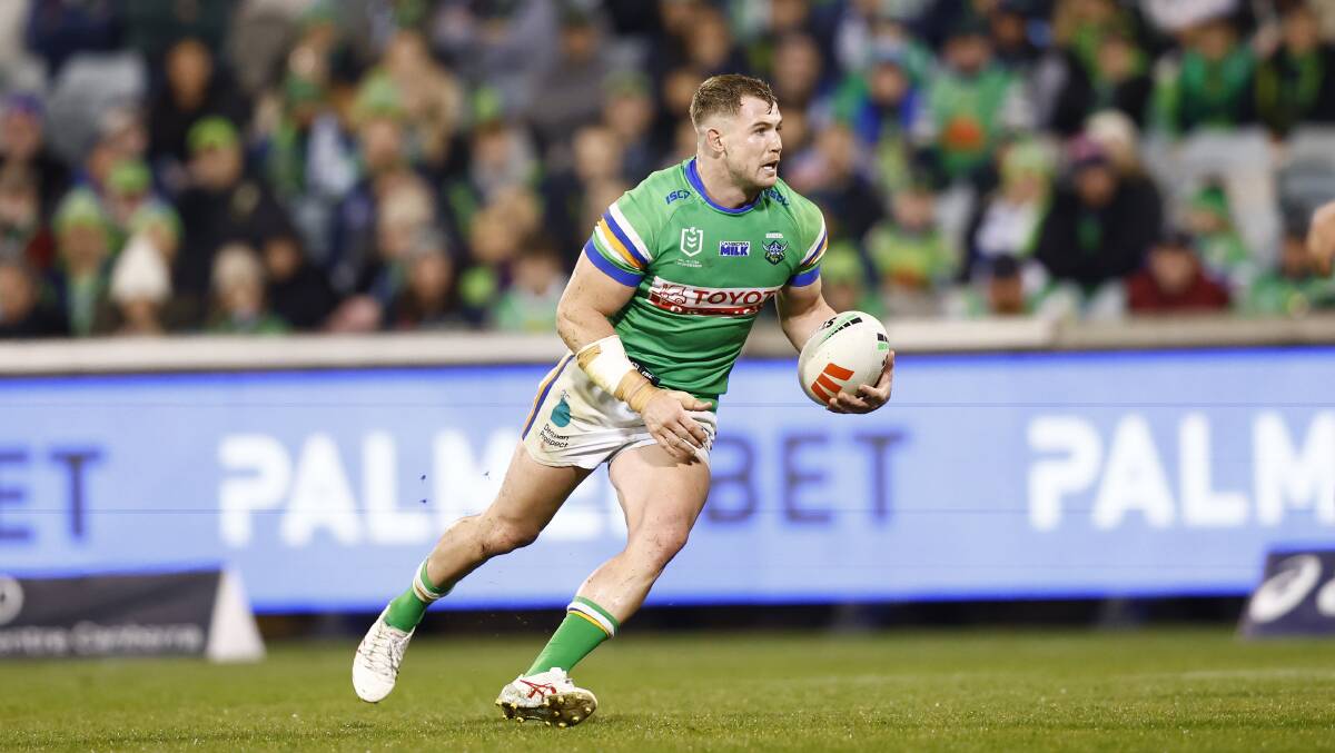 The Raiders are expected to announce Hudson Young's re-signing by the end of the week. Picture by Keegan Carroll