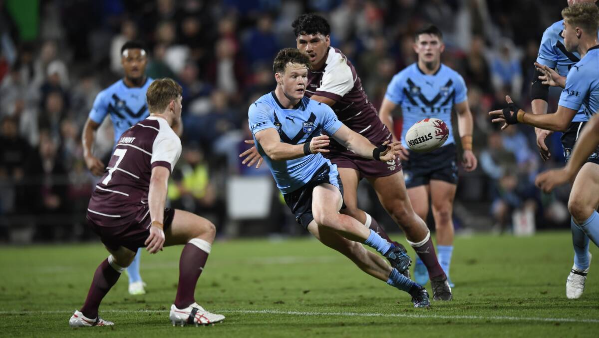 Raiders debutant Ethan Strange is following a similar path to Canberra greats Laurie Daley and Jack Wighton. Picture supplied