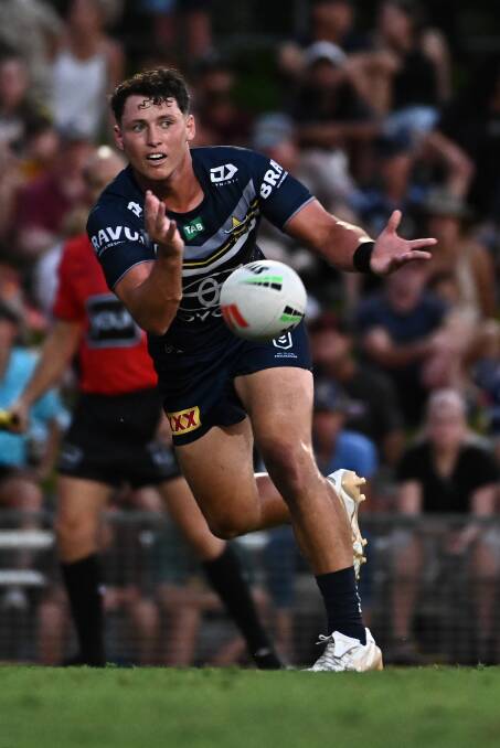 Raiders halfback Adam Cook will play his first NRL game in almost four years. Picture Getty Images