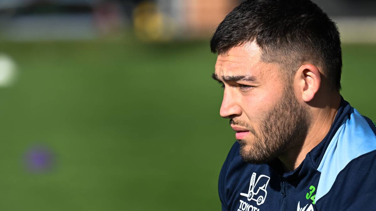 The Raiders have put talks on hold with winger Nick Cotric. Picture by Elesa Kurtz