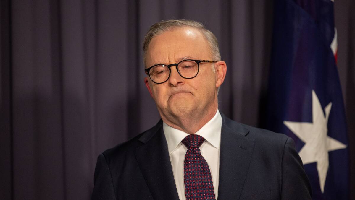 Why don't you like Canberra anymore Anthony Albanese? Picture by Gary Ramage
