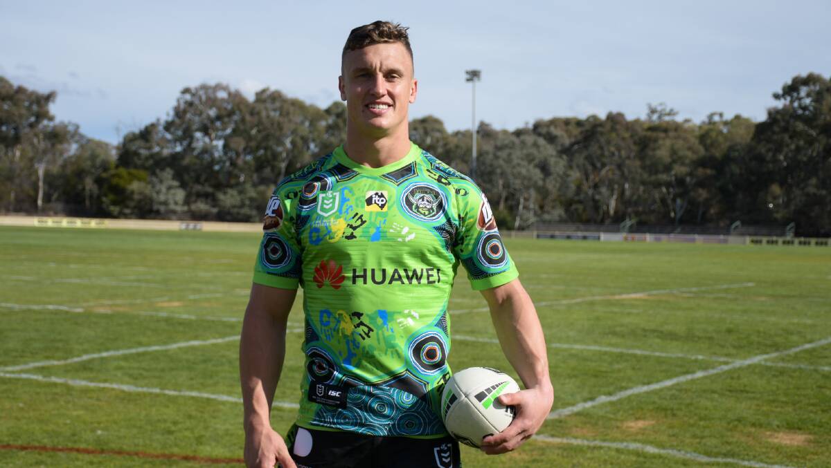 Departing Raiders star Jack Wighton played in this year's Koori Knockout. Picture supplied
