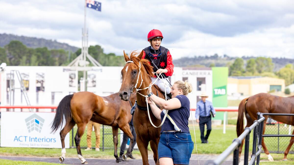 Opal Ridge wins on debut at Canberra - her only run in the capital. Picture by Sitthixay Ditthavong