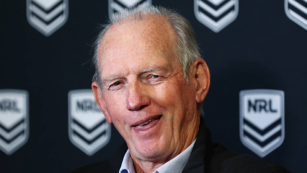 Raiders great Glenn Lazarus says his former coach Wayne Bennett might have a tough start to his time with the Dolphins. Picture Getty Images