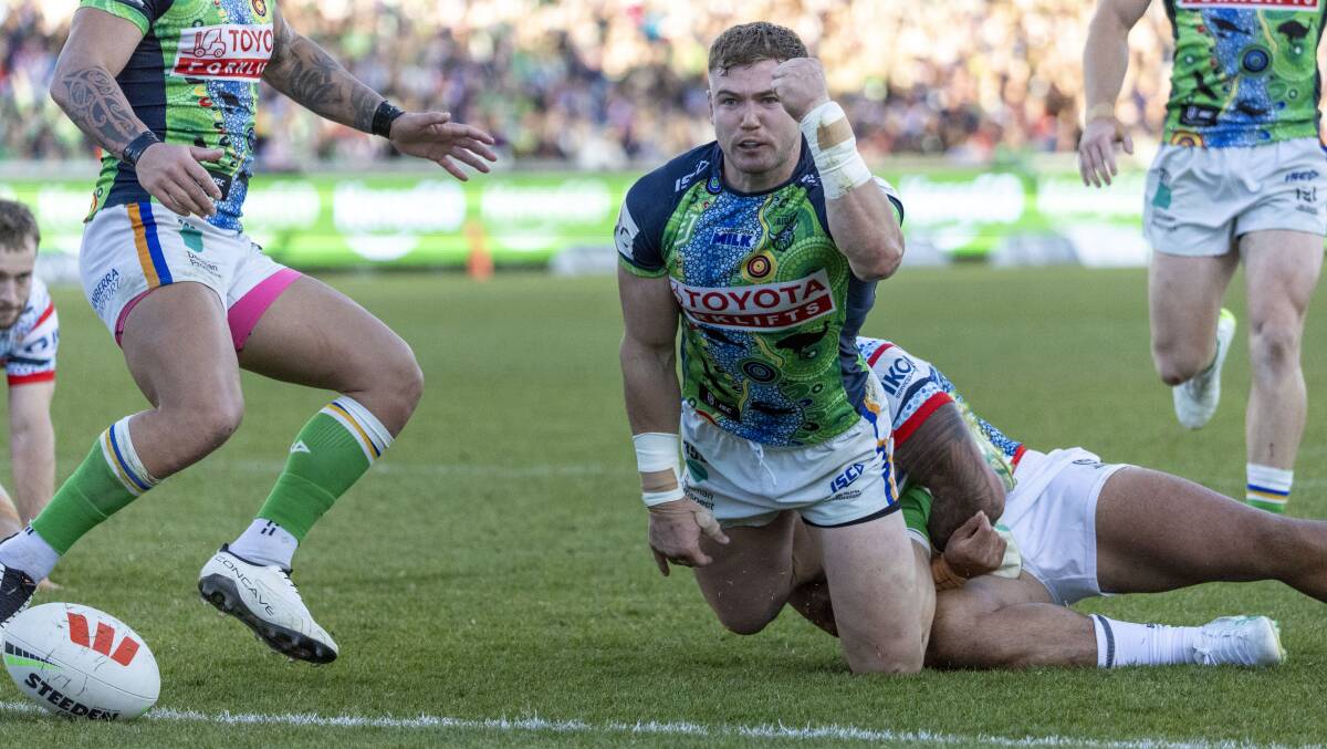 Has Hudson Young done enough to earn an Origin recall? Ricky Stuart thinks he has. Picture by Gary Ramage