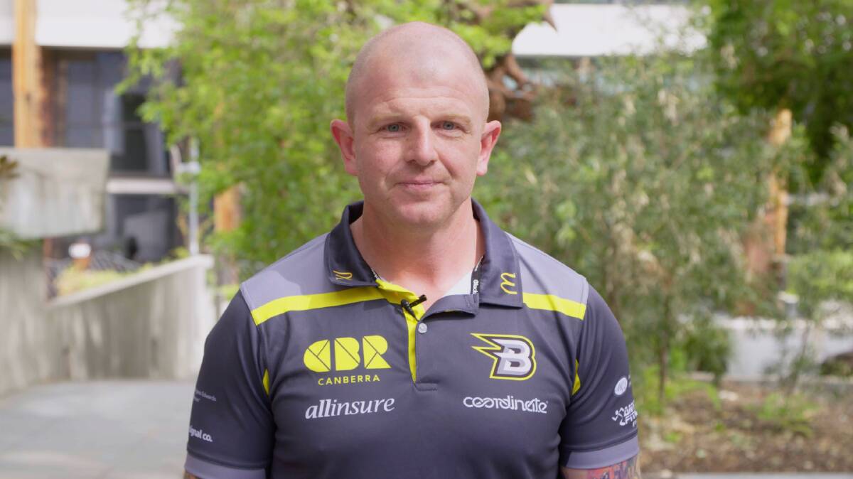 Stu Philps has been appointed the new Canberra Brave coach. 