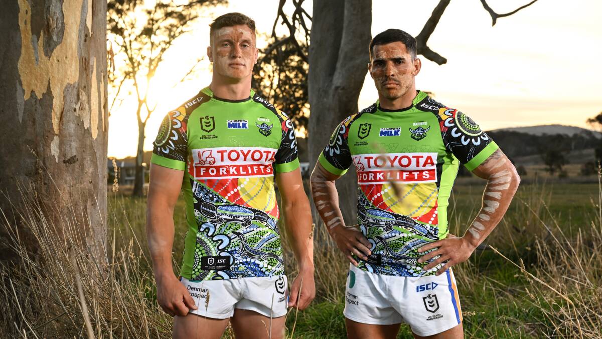 Both Jack Wighton and Jamal Fogarty have taken a stand against racist abuse. Picture NRL Photos