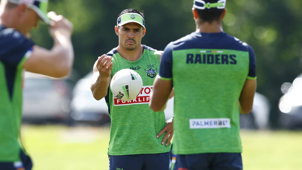 Raiders halfback Jamal Fogarty wants to be part of the first NRL team to beat the Dolphins. Picture by Keegan Carroll