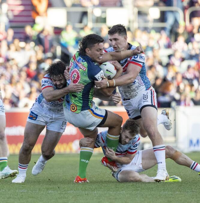 It wasn't a result fitting of Joe Tapine's 200th NRL game. Picture by Gary Ramage