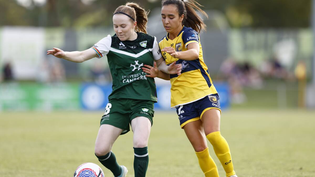 Canberra United defender Sasha Grove will join Western United next season. Picture by Keegan Carroll