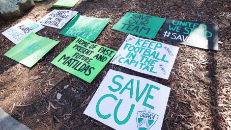 The ACT government will consider bailing out Canberra United yet again. Picture by Sitthixay Ditthavong
