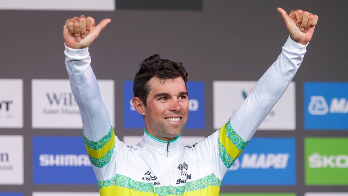 Cadel Evans says Canberra cyclist Michael Matthews is an Olympic medal hope. Picture by Adam McLean