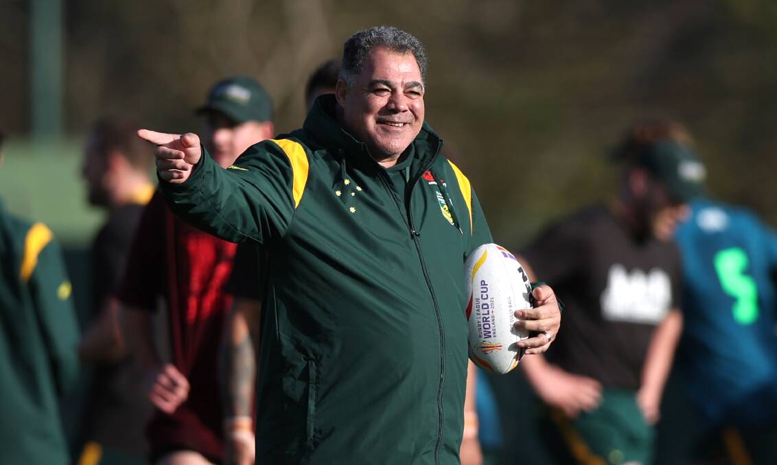 Stuart said Australia coach Mal Meninga's courage to play Wighton on the right showed why he was a good coach. Picture Getty Images 