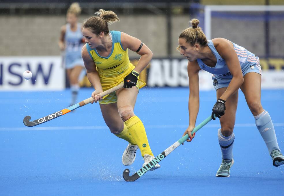 Hockeyroo Kalindi Commerford is an ambassador for Hockey Australia's inclusion guidelines. Picture: Hockey Australia
