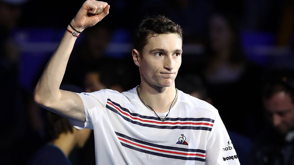 France's Ugo Humert will play at the Canberra International in January. Picture: Getty