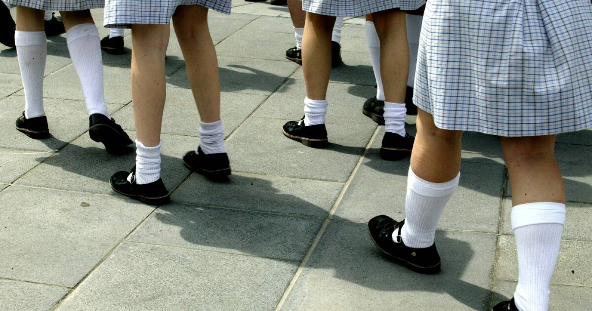 Kambrya College students hit back at short-skirt ban in powerful speech ...