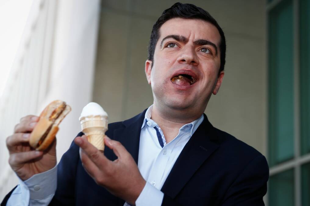 In February Dastyari was promoted to the opposition's senate deputy whip. Photo: Alex Ellinghausen