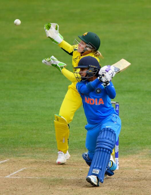 India's Mithali Raj became the greatest run scorer in ODI women's history. Photo: Getty Images