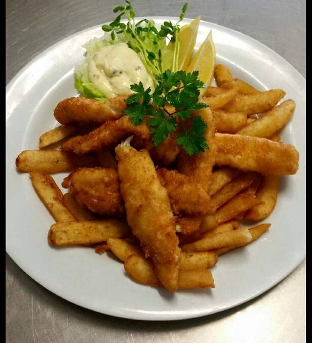 Will these be the best fish and chips in Australia? The award-winning fish and chips from The Pelican Rocks Cafe at Greenwell Point. Photo: Facebook