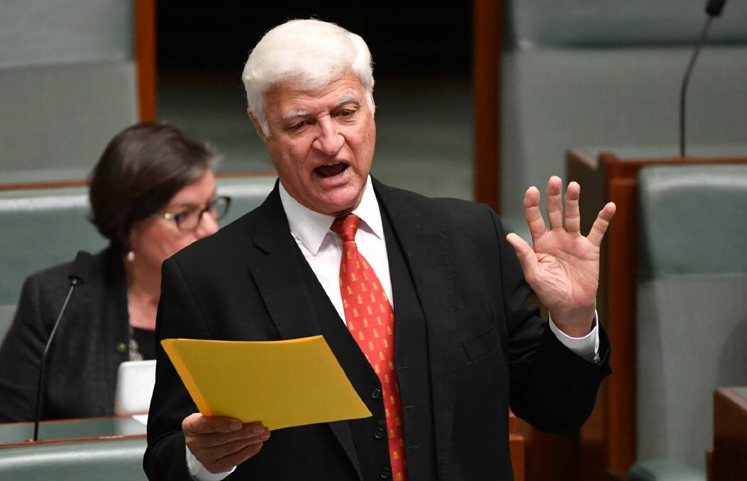 Independent Member for Kennedy Bob Katter spent the most of all MPs on car costs – $33,995 to drive around his sweeping North Queensland electorate  Photo: Mick Tsikas