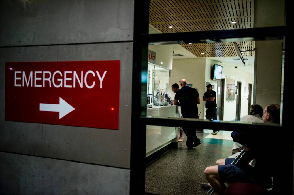 Canberra emergency departments have received a rare endorsement.  Photo: Jay Cronan