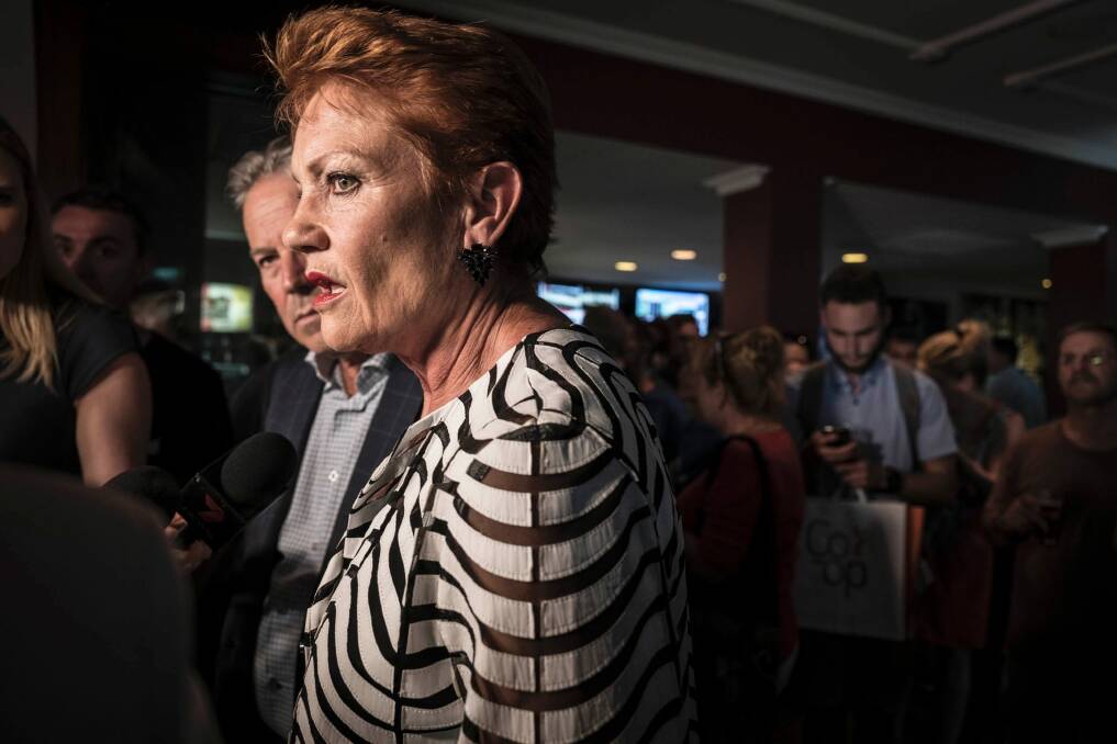 One Nation leader Pauline Hanson is from Queensland.  Photo: Tony McDonough