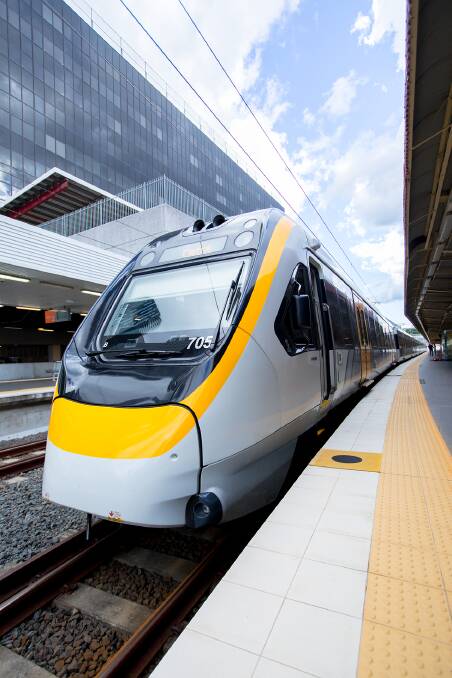 Another two New Generation Rollingstock trains have entered service in south-east Queensland. Photo: Supplied