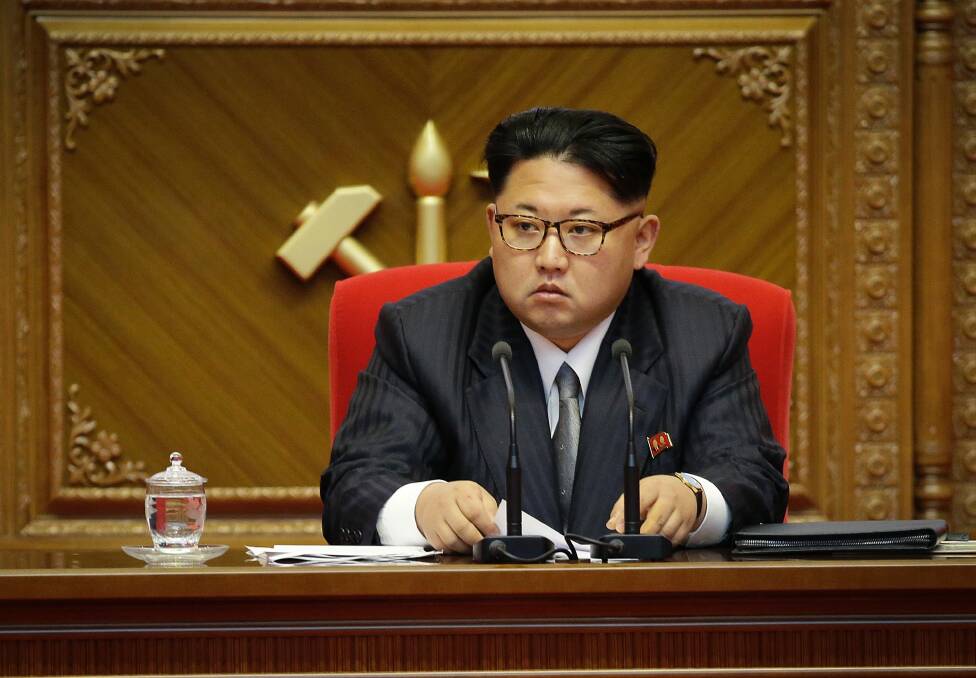 North Korean leader Kim Jong-un pictured in Pyongyang in 2016. Photo: AP