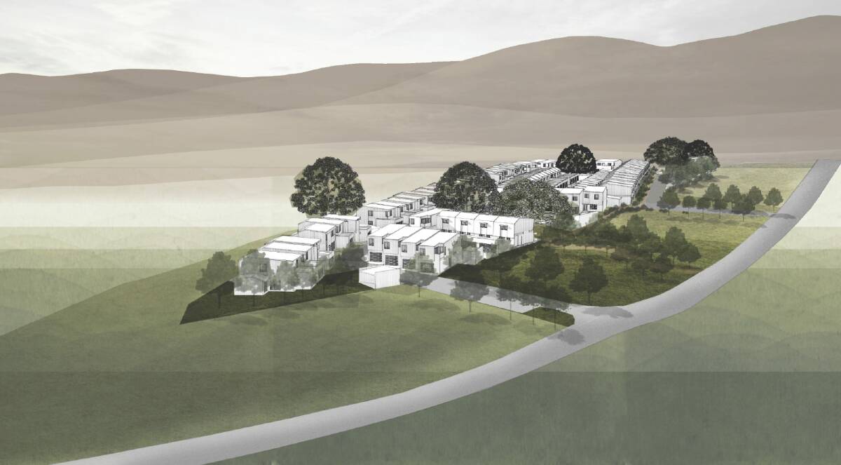 An early conceptual impression of the development. Photo: Supplied