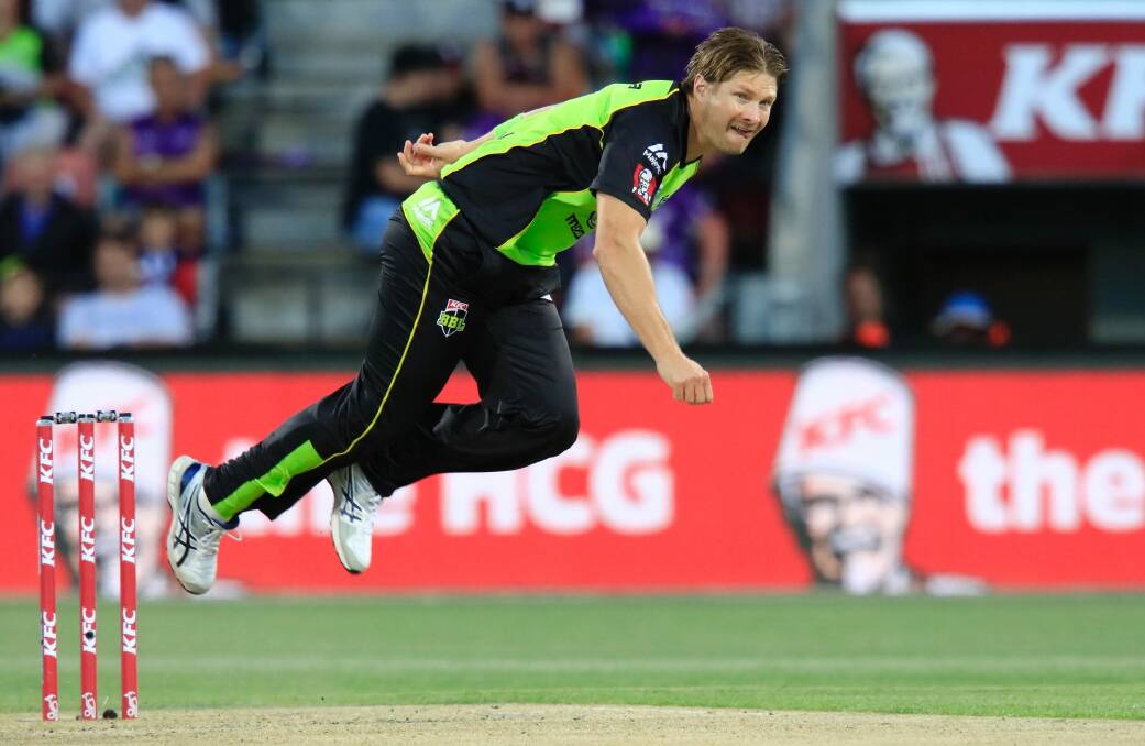 Letting fly: Shane Watson says Ben Stokes will be a better person for the punishment. Photo: AAP