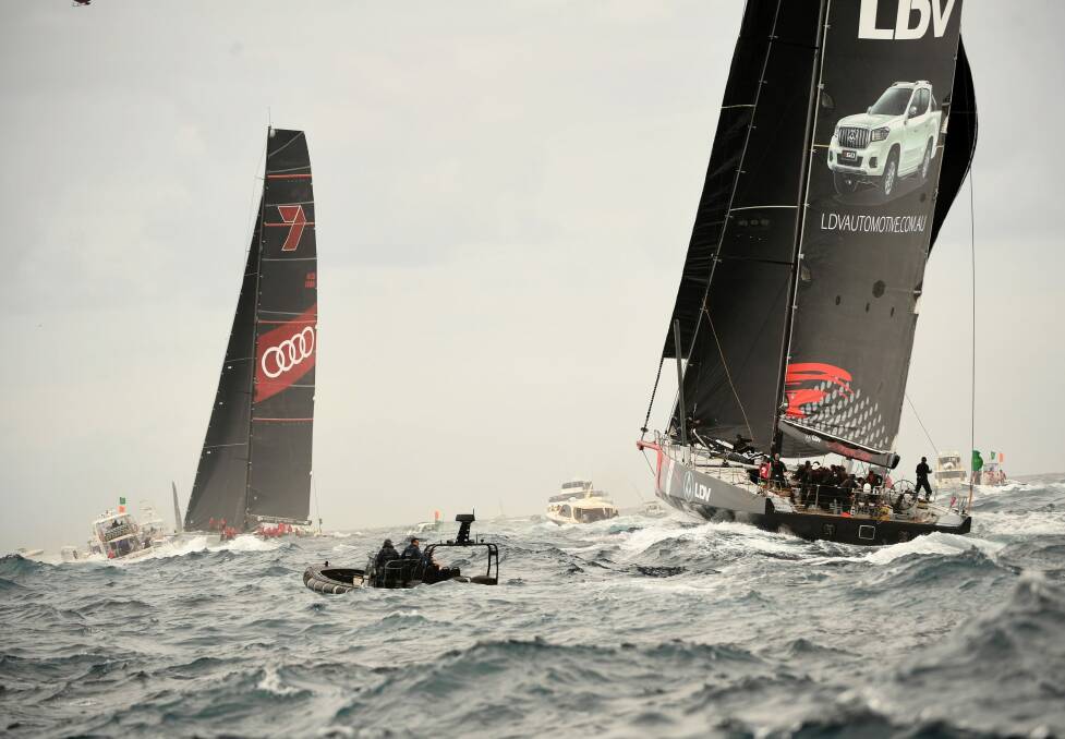 Wild Oats XI and Comanche both smashed the record. Photo: AAP