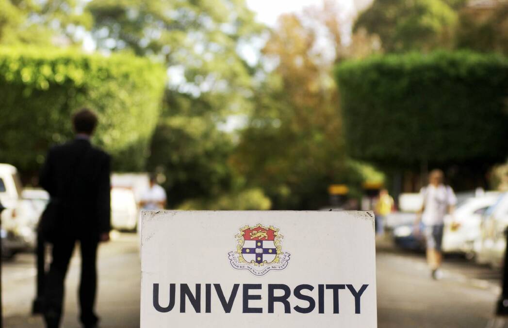 The low entrance requirement for a teaching degree is  worrying policymakers. Photo: Sean Davey