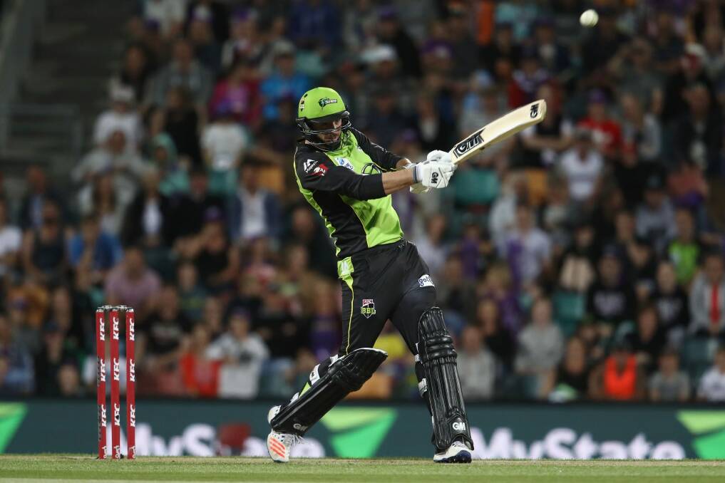 Clean strike: James Vince hits out against the Hurricanes. Photo: Getty Images