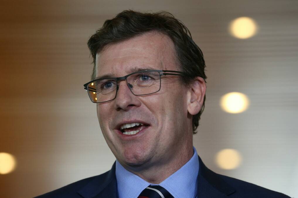 Federal Cities Minister Alan Tudge is in Brisbane again as a SEQ City Deal inches closer and a statement of intent may be signed.  Photo: Andrew Meares