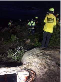 The woman was trapped for more than five hours. Photo: Supplied by ACT Policing
