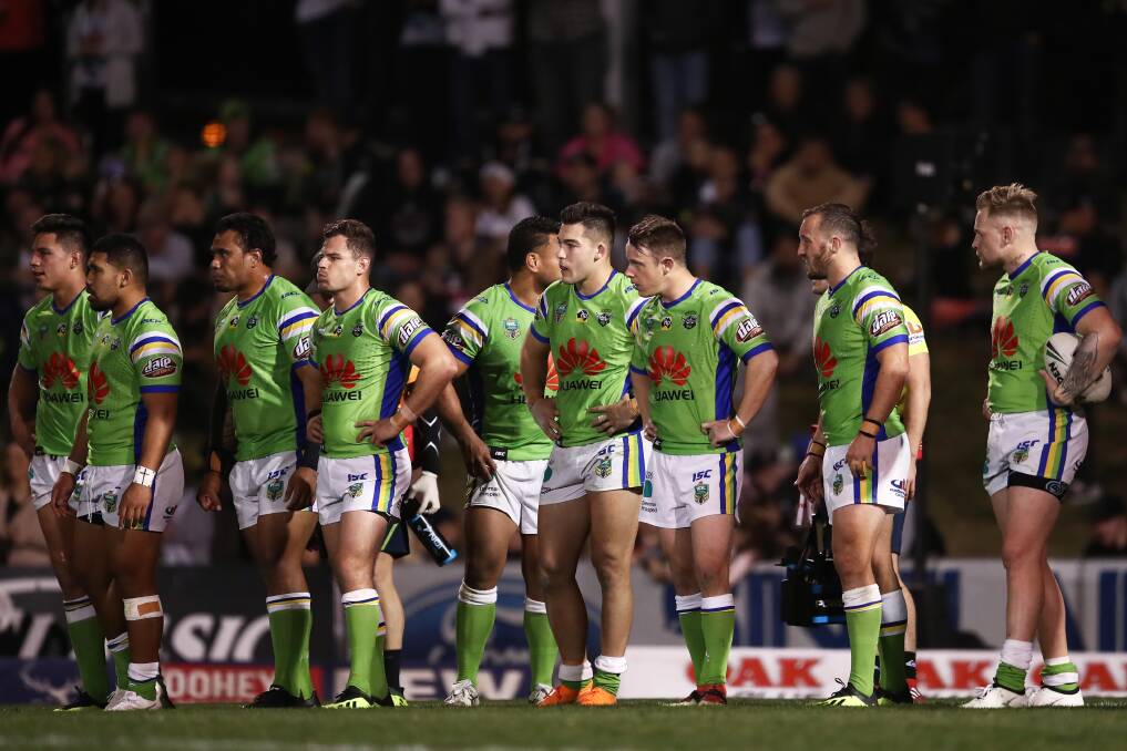 The Canberra Raiders have finished 10th in three of the past four seasons. Photo: AAP
