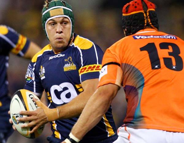 Stephen Hoiles is part of a three -man leadership group for the Brumbies. Photo: Getty Images