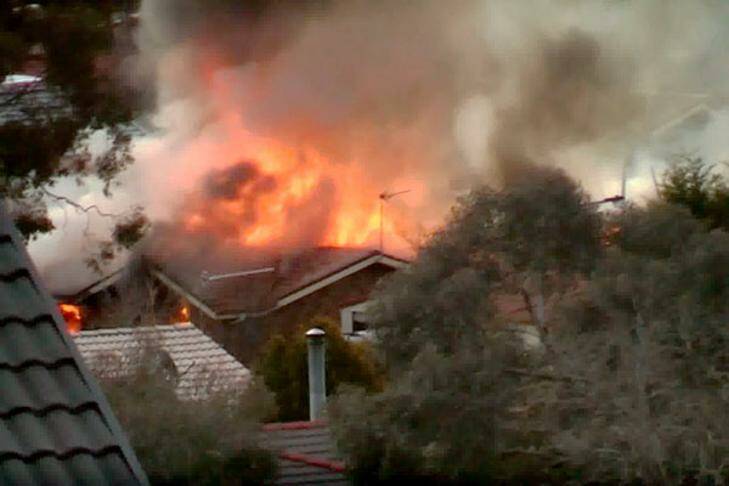 Firefighters unable to save family home in Banks