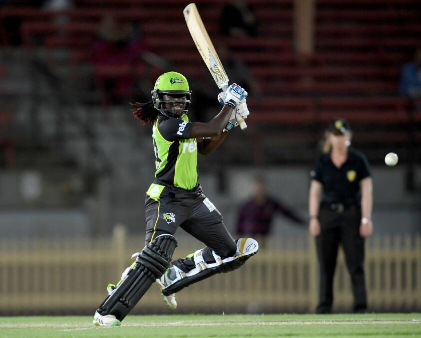 Destructive hitter: Stafanie Taylor is keen to improve her performance this summer. Photo: AAP