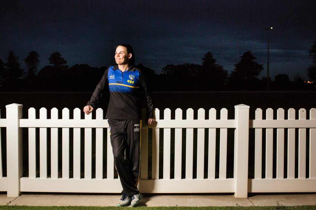 ACT Meteors cricket captain Erin Osborne. Photo: Jamila Toderas Photo: Jamila Toderas