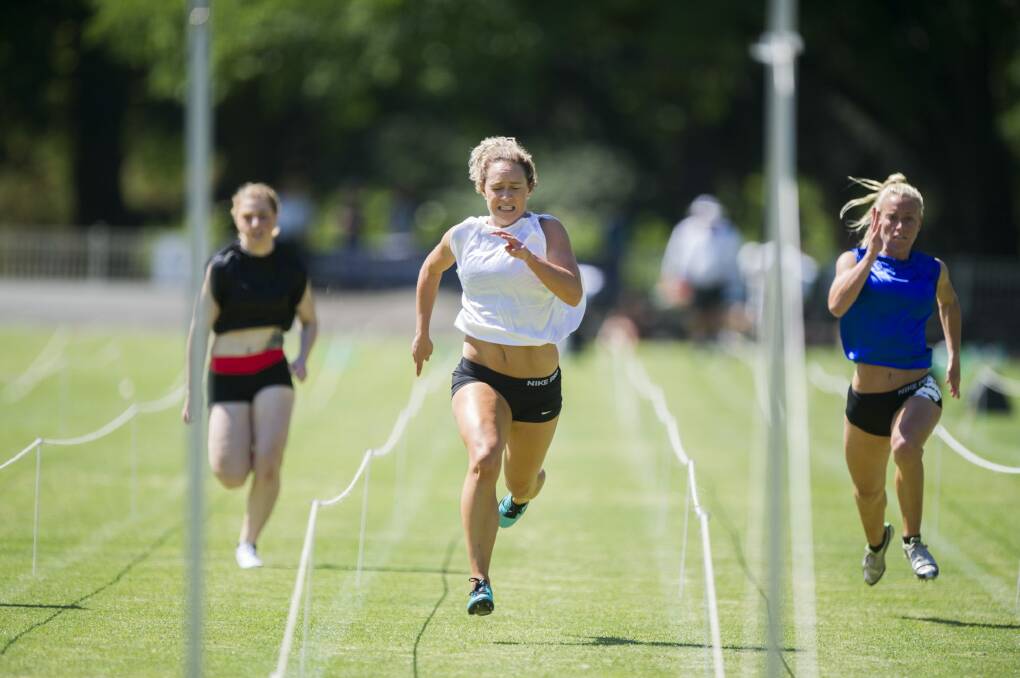 Sophie Broadhead, middle, has made the switch to rugby sevens. Photo: Rohan Thomson