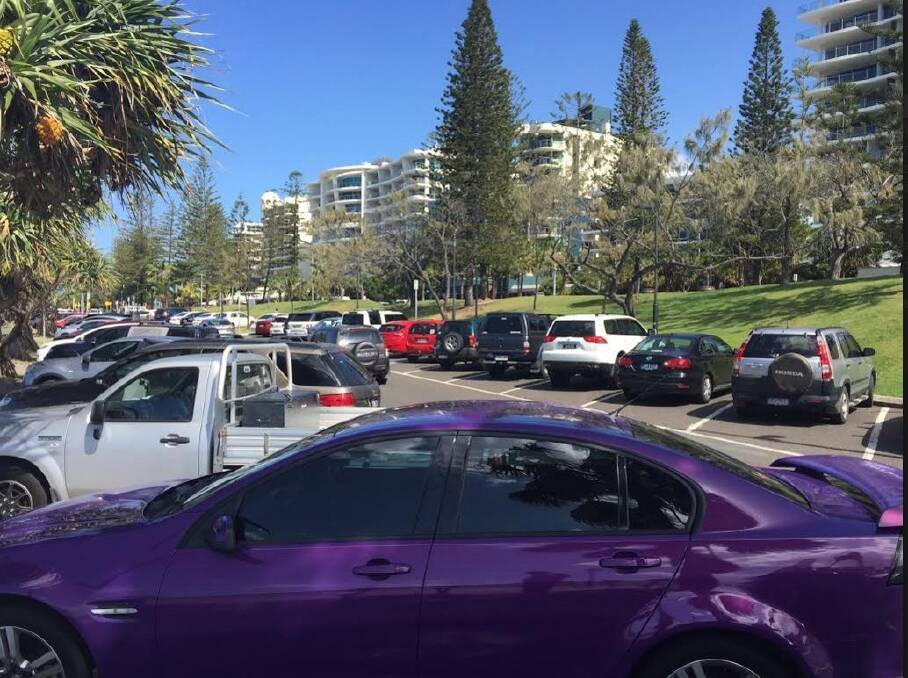 Car parks along Mooloolaba's beach may finally move, but the old caravan park is to become a temporary car park. Photo: Tony Moore