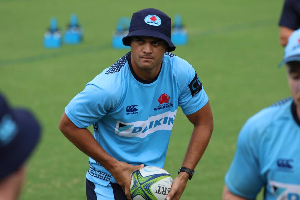 Karmichael Hunt will start at No. 12 for the Waratahs in this week's trial.  Photo: Julius Dimataga / NSW Rugby