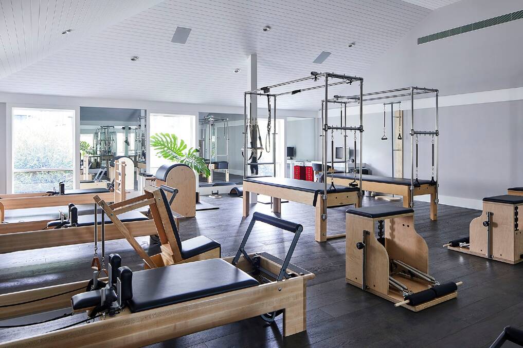 The Hale Gym pilates studio. Photo: LIGHTBULBSTUDIO