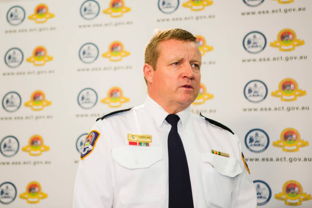 Emergency Services Commissioner Dominic Lane, who says there is no conclusive evidence linking human disease with PFAS exposure.  Photo: Jamila Toderas