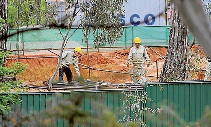 Construction begins on embassy extension