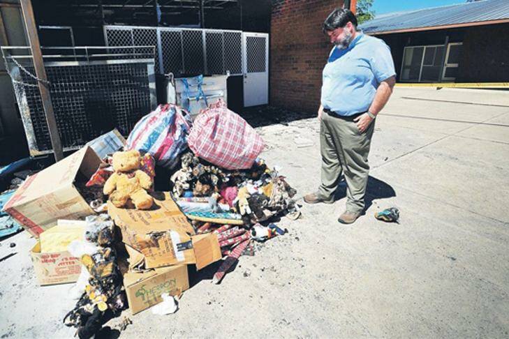Fire in Spence damages 300 donated toys
